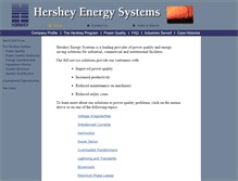 Tablet Screenshot of hersheyenergy.com